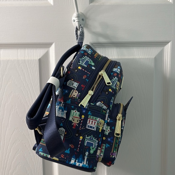 *NEW Disney Parks x Loungefly Dapper Dans on Main Street Mini Backpack - Picture 3 of 6